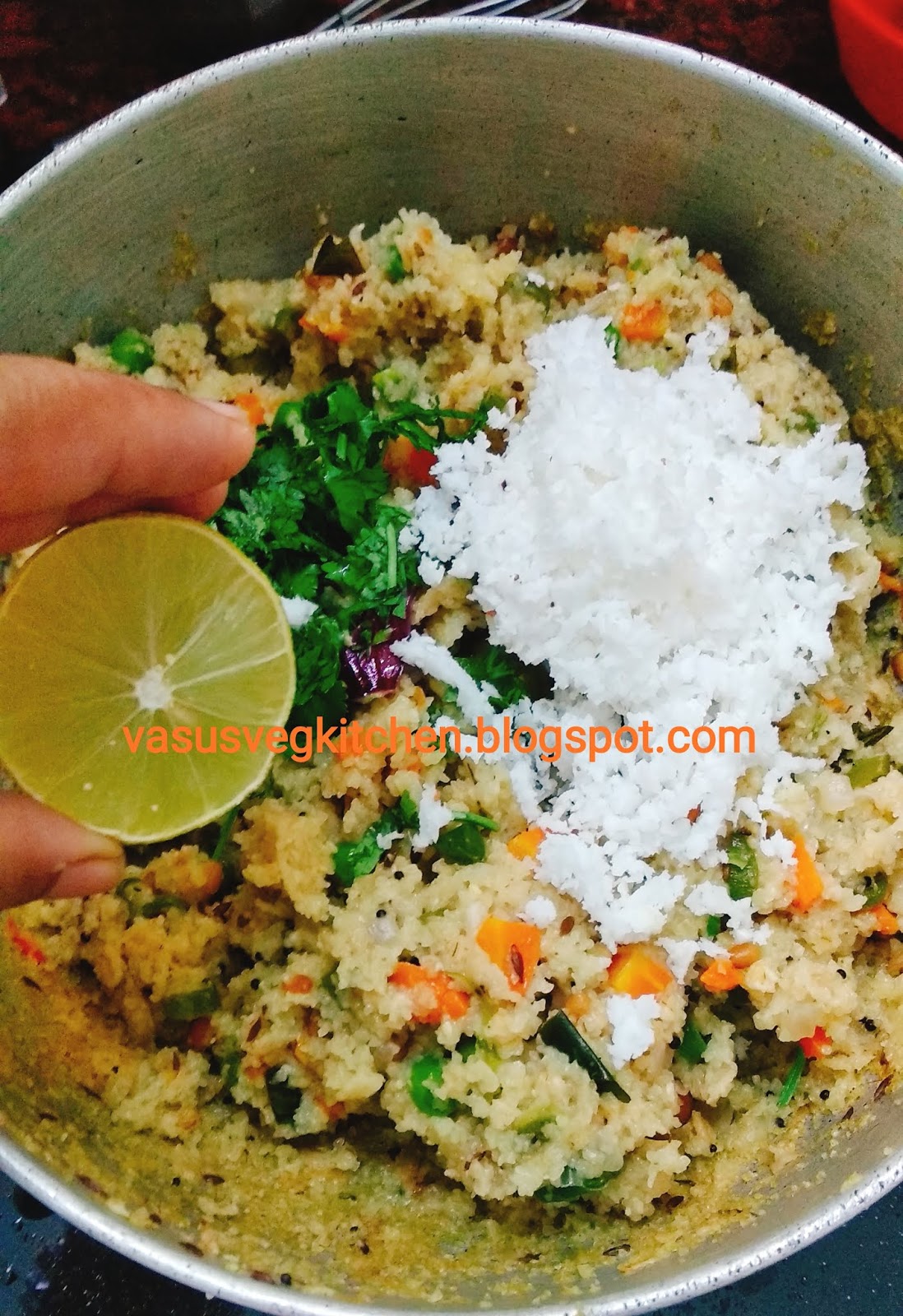 Vasusvegkitchen Oats and Dalia Upma how to prepare oats & dalia