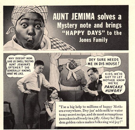 MultiCultClassics: 13719: Microwaving Aunt Jemima.