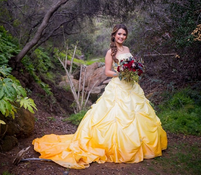 15 Best Princess Belle Beauty and the Beast Wedding Dress