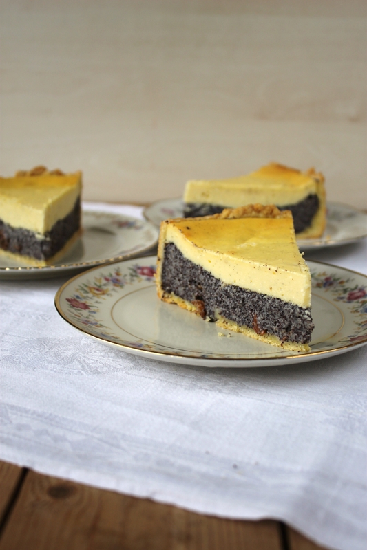 Gourmandises végétariennes: Mohn-Käsekuchen