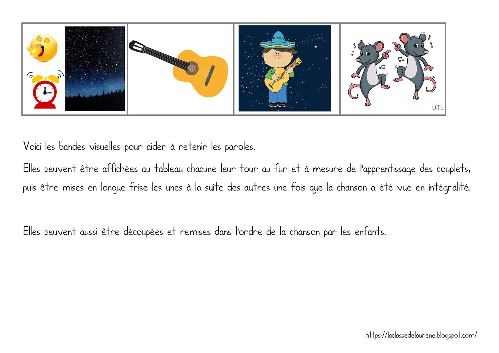 La maternelle de Laurène: Paroles - J'ai demandé au Père Noël
