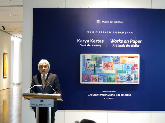 Fig 1 : Open address by Malaysia's Central Bank Governor Muhammad Ibrahim Fig 1 : Open address by Malaysia's Central Bank Governor Muhammad Ibrahim