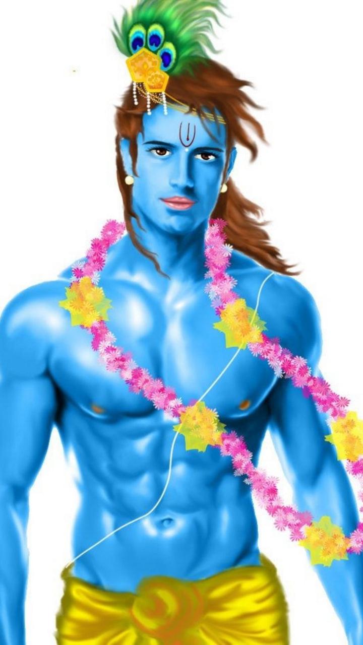 Download Background Lord Krishna Wallpapers HD 4k for Android and iOS