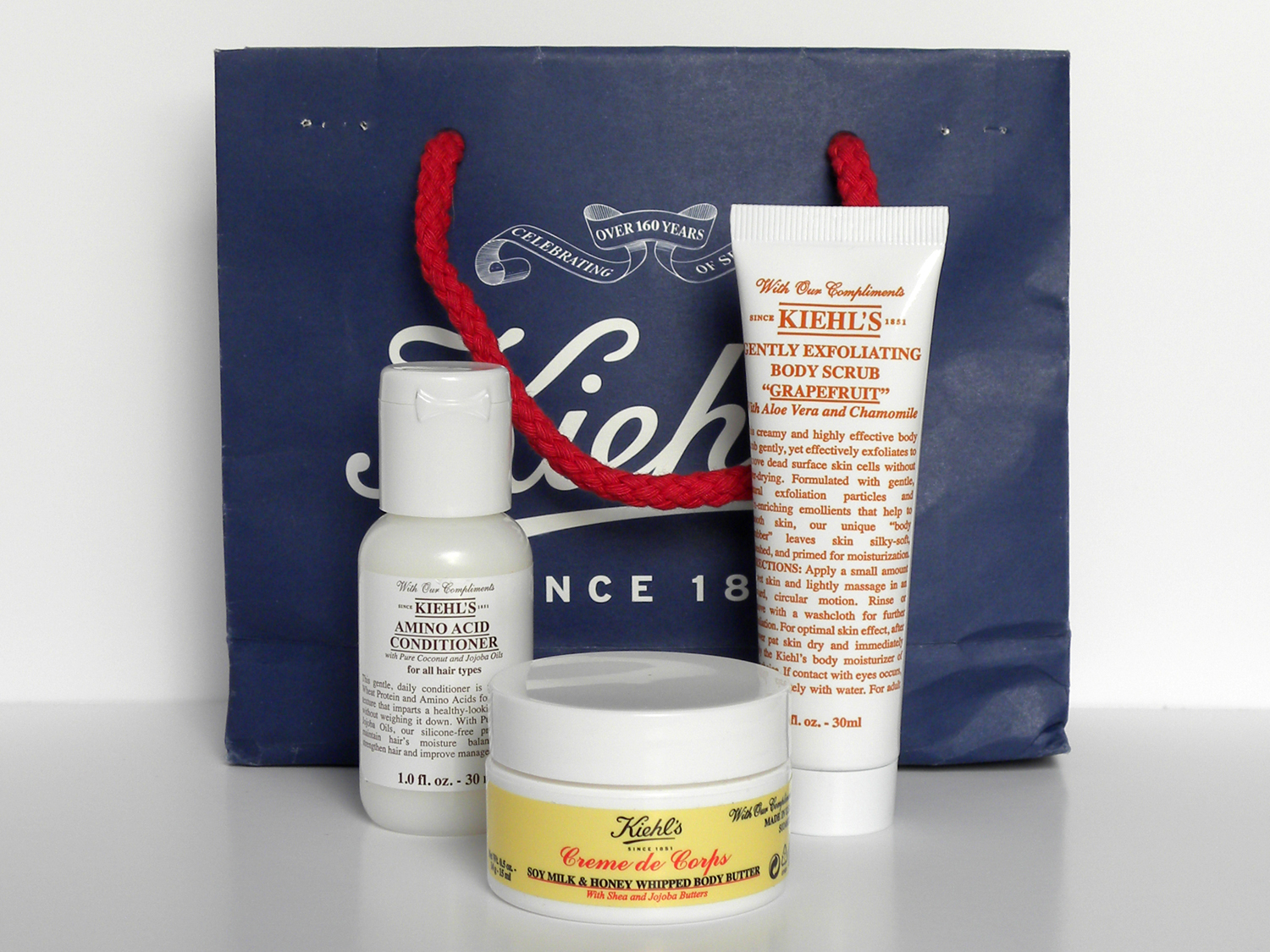 The Beauty Hunters Review Kiehl's Body Scrub, Creme de Corps