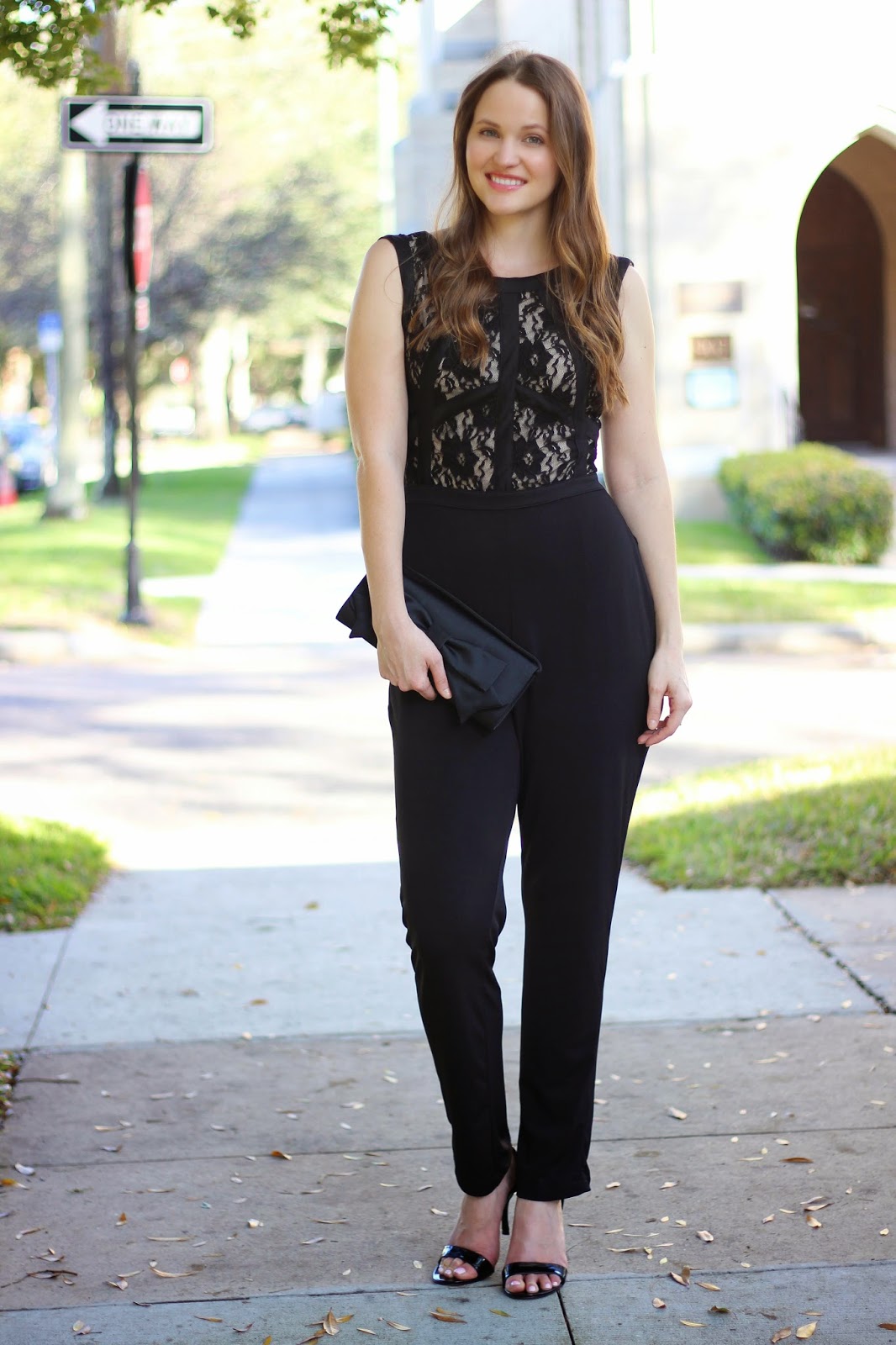 Black Lace Jumpsuit - Kelly Elizabeth Style