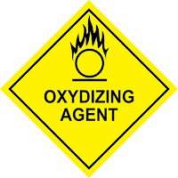 Oxidizing agent symbol