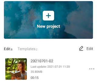 create a new project create a new project