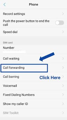 call forwarding kaise karte hai