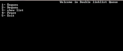 c++ queue using doubly or circular linked list