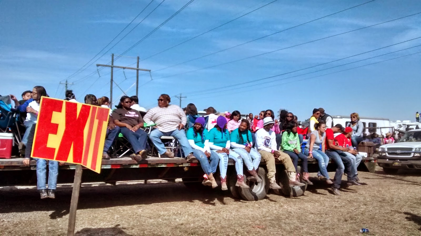 Living Rootless: Louisiana: Plaisance: The Step-n-Strut Trail Ride