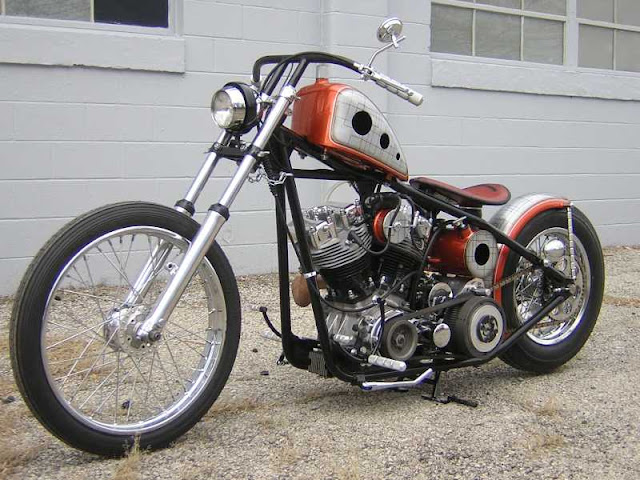 Harley Davidson Shovelhead By Court House Custom Hell Kustom