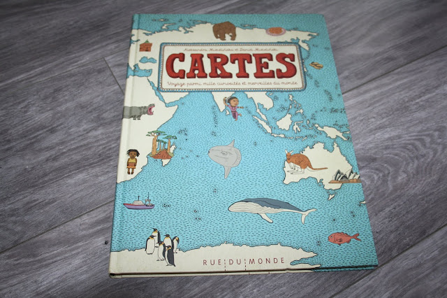 Cartes : un magnifique livre sur les cartes des continents et de ses pays