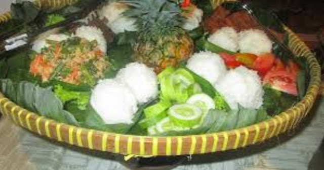 uborampe nasi golong