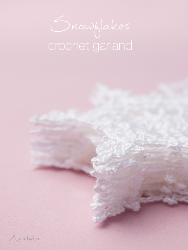 Snowflake crochet motif nr 4 pattern by Anabelia Craft Design Snowflake crochet motif nr 4 pattern by Anabelia Craft Design