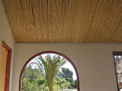 60 Desain Plafon Bambu Sederhana Berkonsep Modern ...