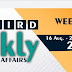 Book Bird Academy Qweekly Current Affair Week-5(16 to 22 Aug 2020)