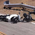 Veja espetaculares acidentes com motocicletas 