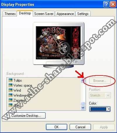 Cara MEngunci Wallpaper Desktop Agar Tidak Bisa di Rubah | ADHE-SHARE