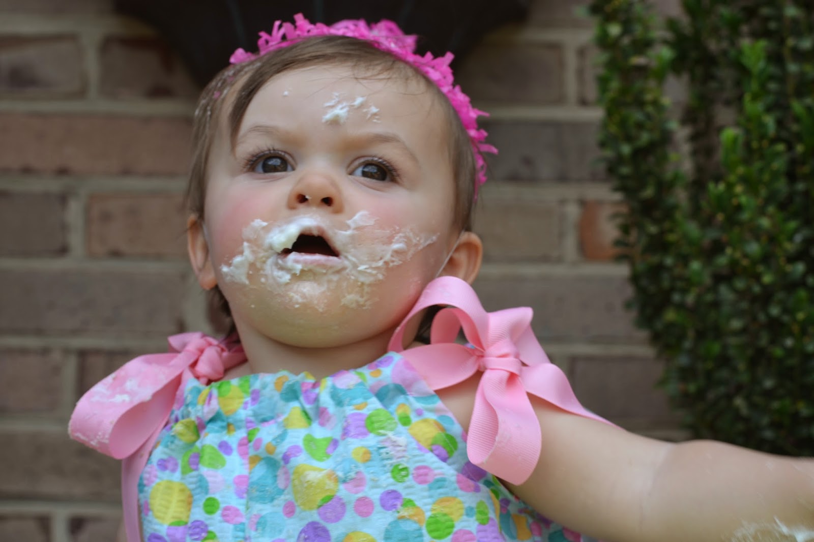 SMIDGE OF THIS: Camille's Bubble-Themed 1st Birthday Party