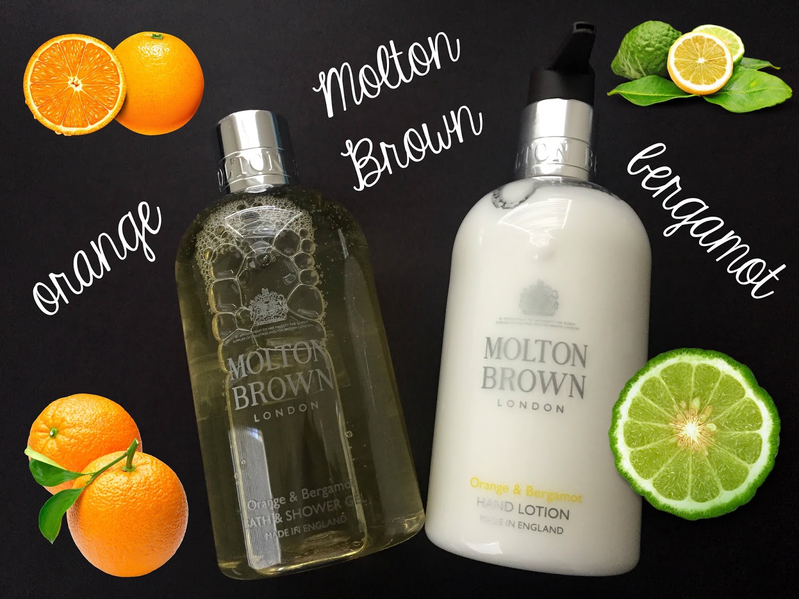 Molton Brown London Orange & Bergamot Bath & Shower Gel and Hand