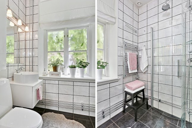 INSPIRACIÓN DECO: Un piso blanco total con toques en rosa | três studio