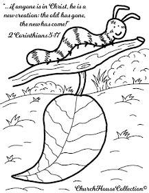 Caterpillar Coloring Pages For Sunday School Kids by Church House Collection Blog