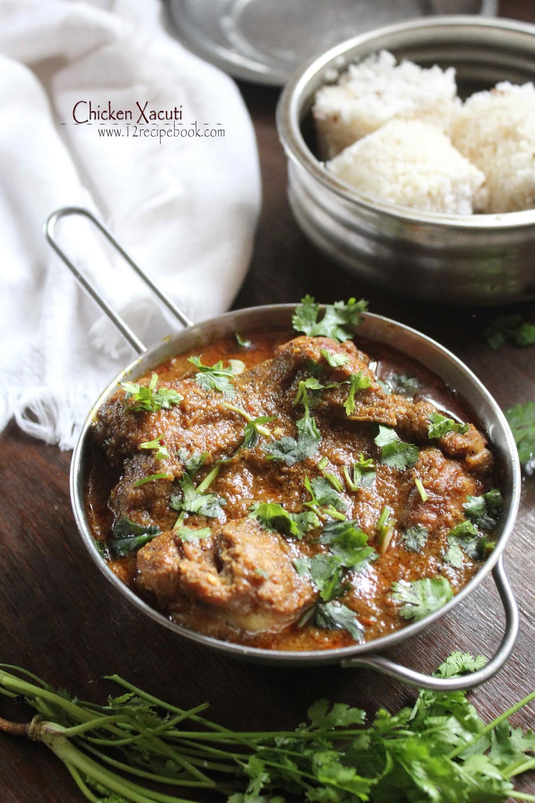 Chicken Xacuti Recipe Book