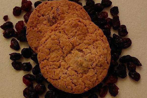 rezept: Urmelis weiße Schokolade - Cranberry - Haferflocken - Cookies rezept: Urmelis weiße Schokolade - Cranberry - Haferflocken - Cookies