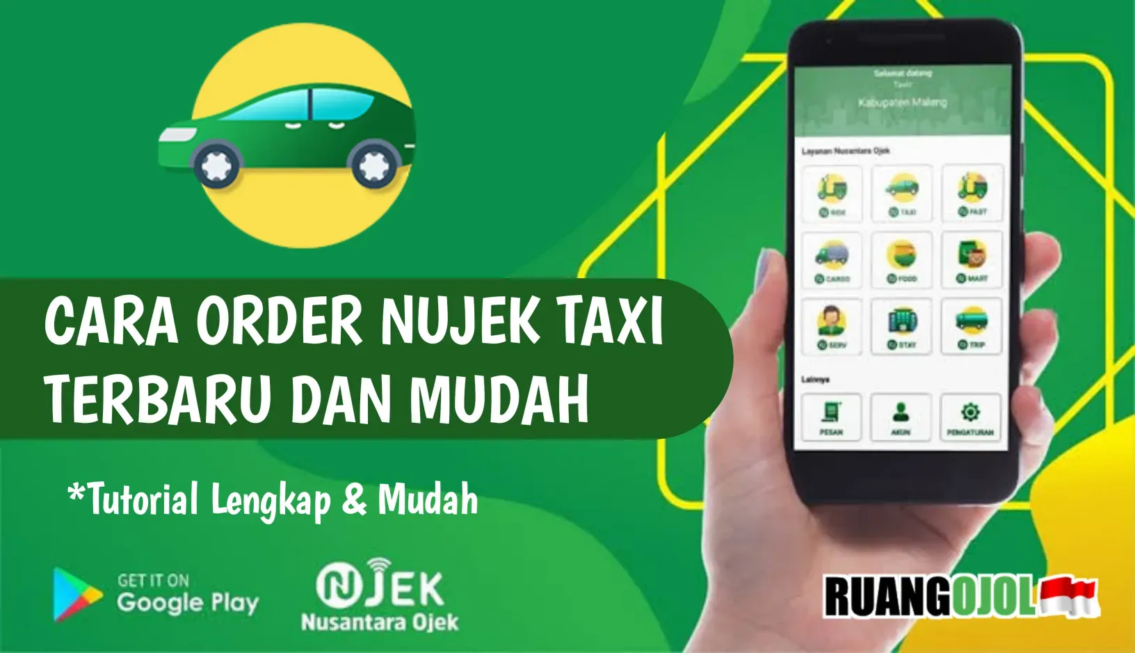 Cara Order Nujek Taxi (Nu-Taxi) | Tutorial Lengkap!