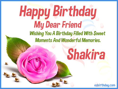 Happy Birthday Shakira