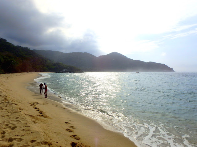 Beach in Tayrona National Park, Colombia