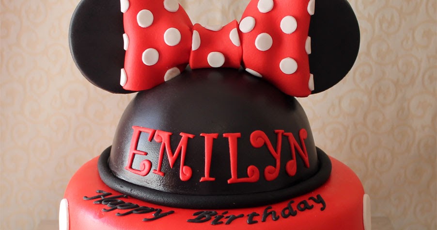 Delana's Cakes Minnie Mouse ears cake