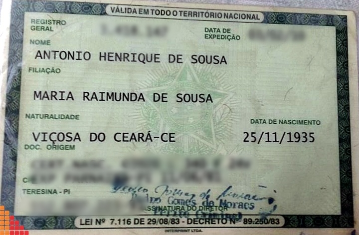Senhor de 81 anos está perdido em Piracuruca e procura familiares - Imagem 2