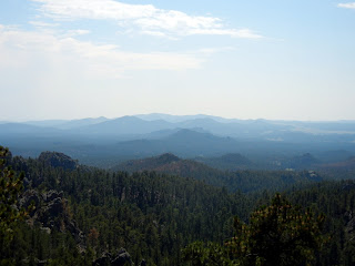 Views from the Needles Highway in Custer State Park in South Dakota