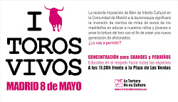 EVENTO 8 MAYO PLAZA DE LAS VENTAS A LAS 11:30, MADRID.