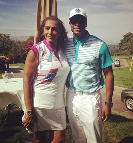Chris Tucker and Mrs Parker from Friday at the Golf club 