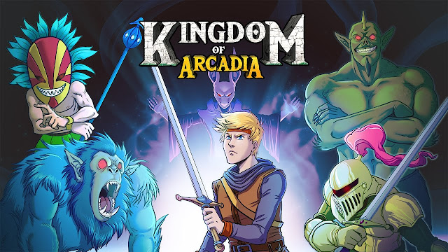 Kingdom of Arcadia, jogo no estilo metroidvania, chega ao switch neste mês