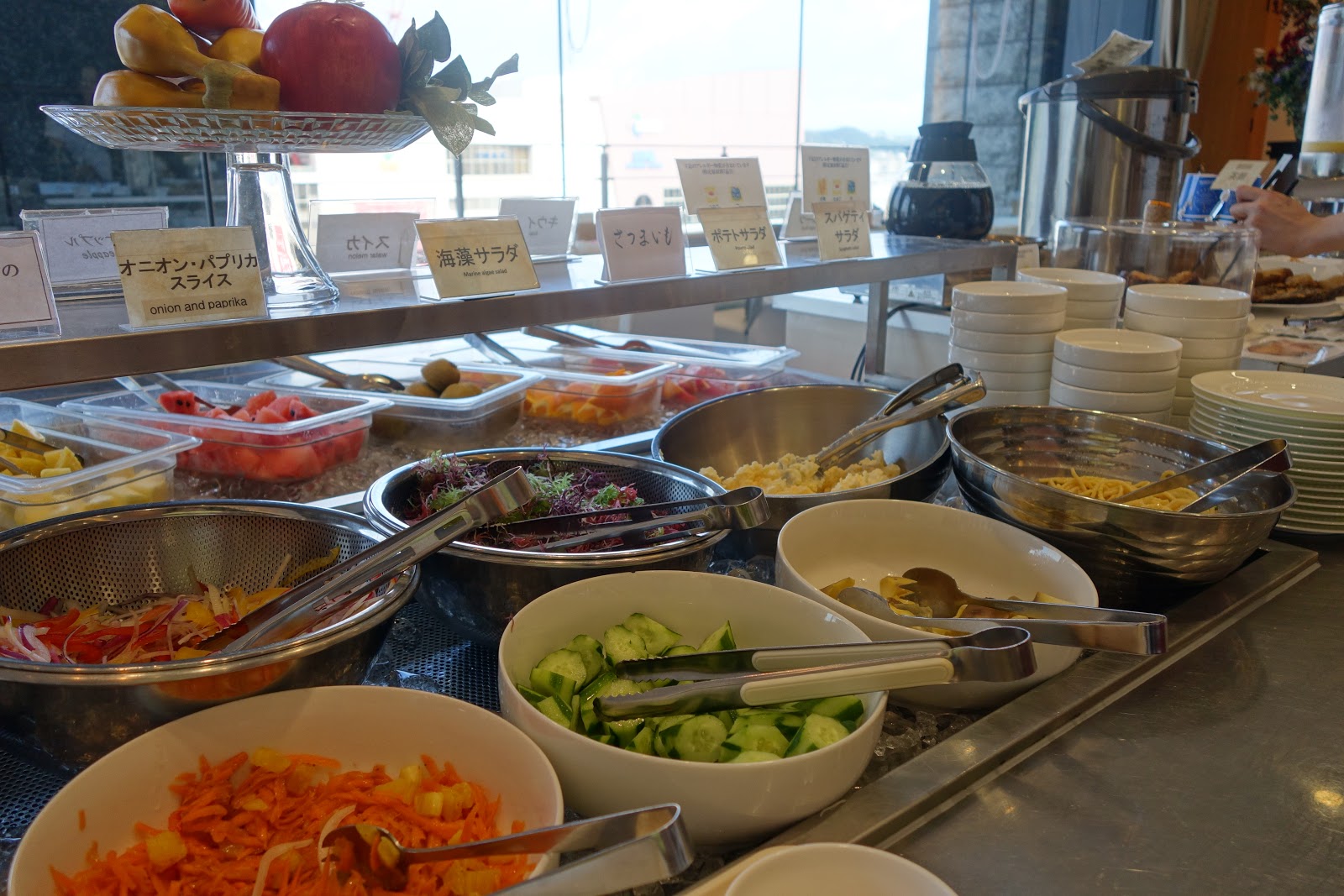 Asian Flier アジアン フライヤー 宿泊記 2 ソラリア西鉄ホテル鹿児島 7fレストラン Kuwaharakan くわはら館 にて朝食ビュッフェを 19年7月 鹿児島旅行記 4