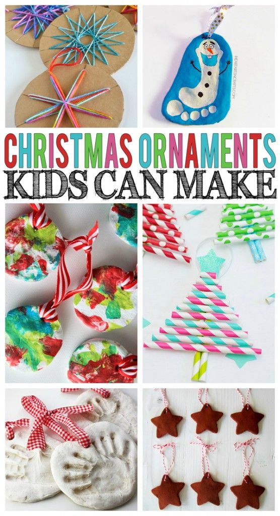 Christmas Stuff: Christmas Ornaments Kids Can Make - the best kind that ...