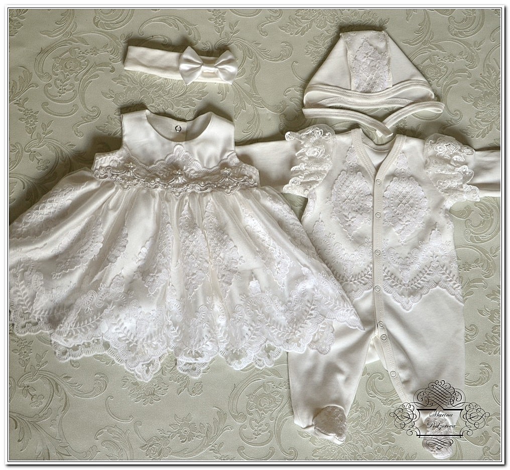 Комплект на выписку для девочки Эстель 4 пр. 1650 грн|MARI BABY