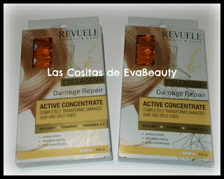 Ampollas capilares reparadoras con Colágeno de Revuele en Primor