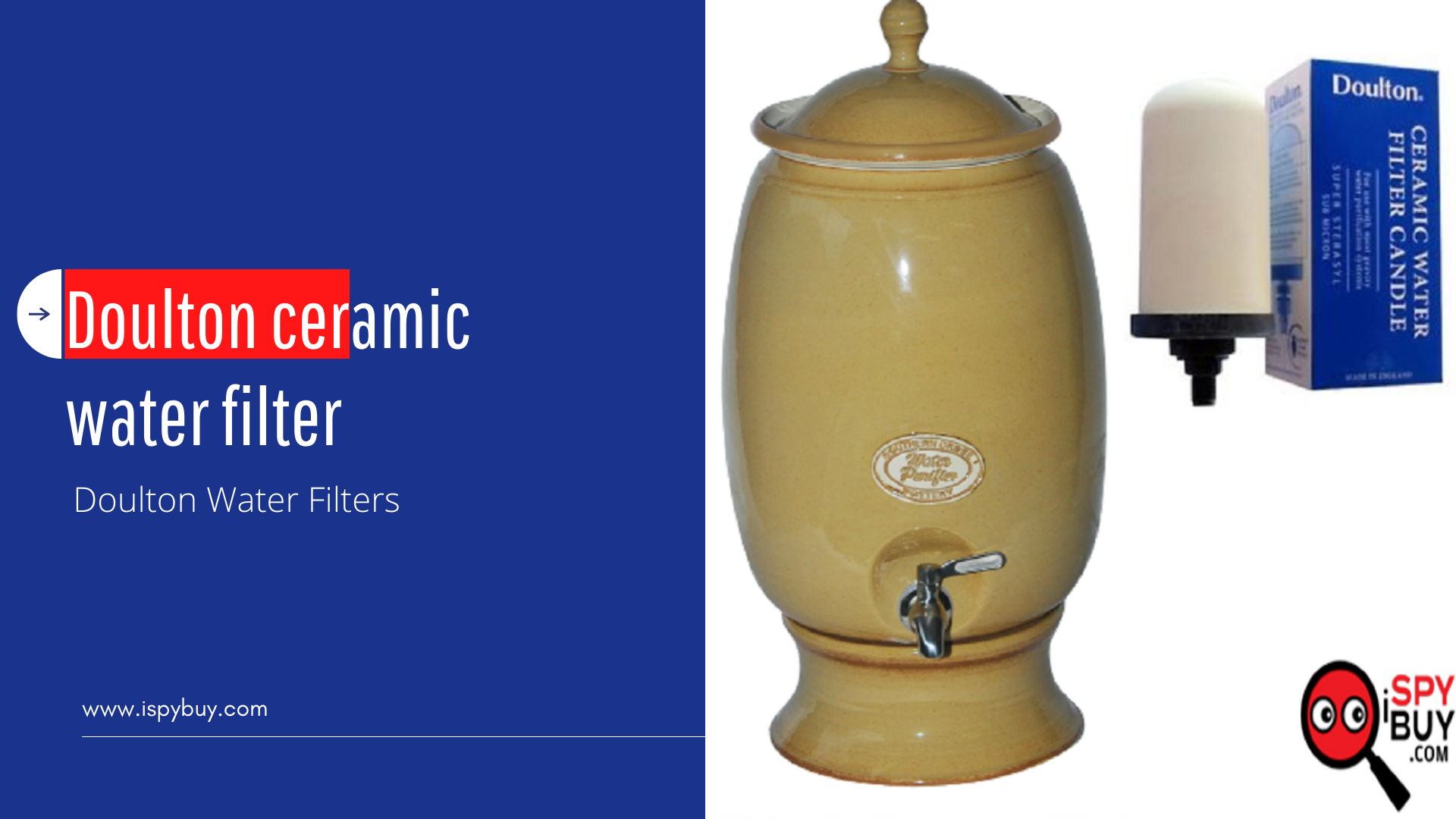 Doulton Ceramic Water Filter