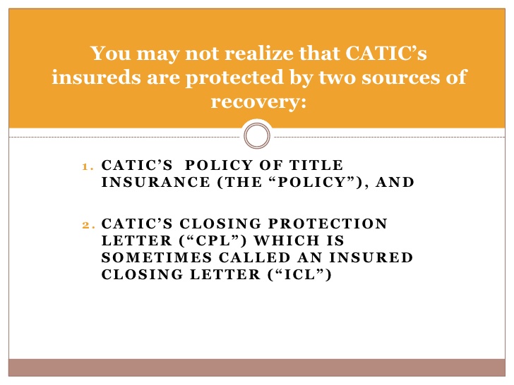 Closing Protection Letter Thankyou Letter