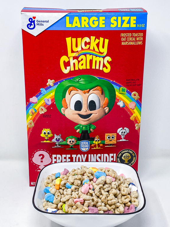 Tales of the Flowers Saturday Morning Cereals 3 different types of