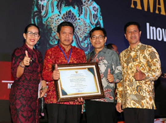   Bali Terima Penghargaan Inovasi Pelayanan Publik Lewat Sipadu