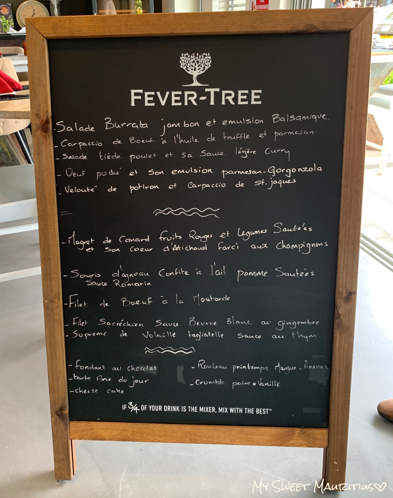 My Sweet Mauritius L'ARDOISE LE NOUVEAU PETIT RESTO DE MOKA