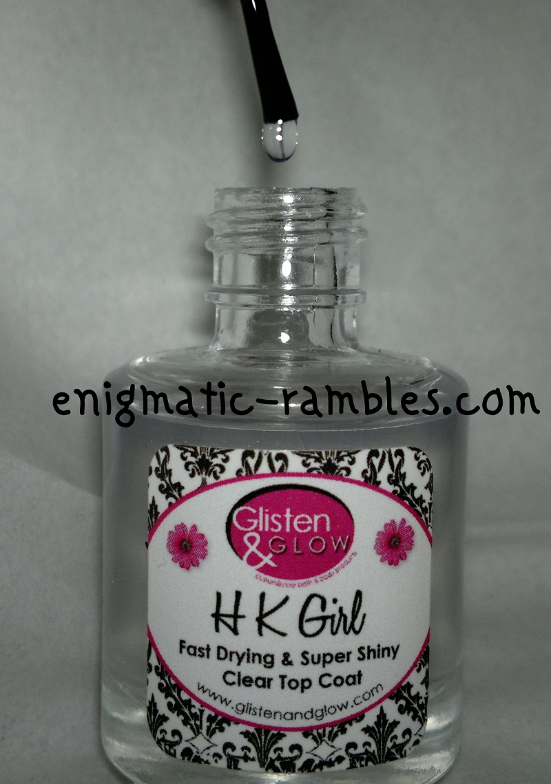 glisten and glow top coat review