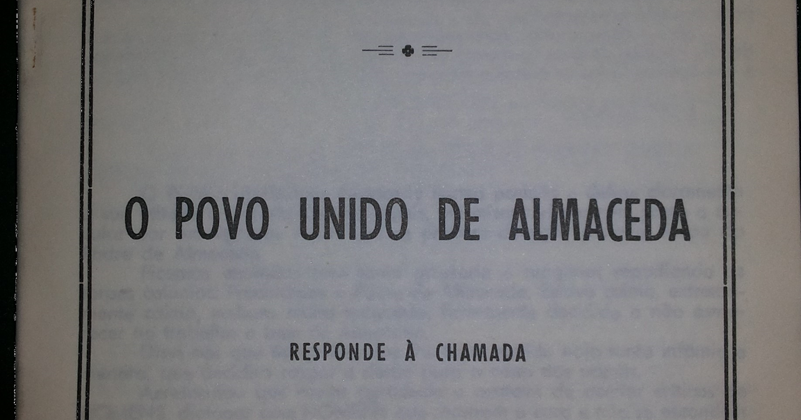 Documentos Históricos Freguesia de Almaceda