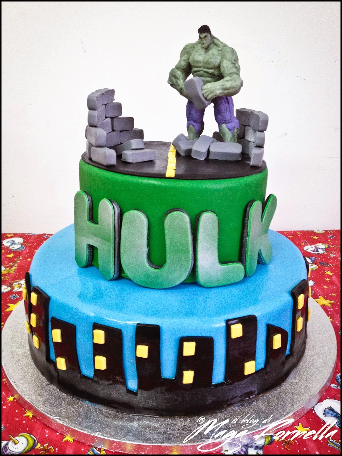 hulk cake