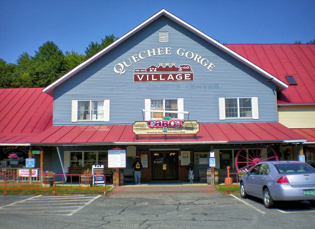 glancing back in time Quechee Village Store